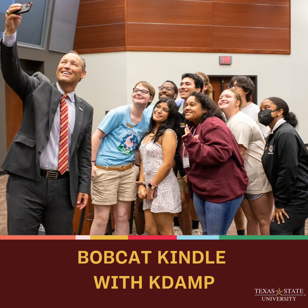 Bobcat Kindle With KDamp : Office Of The President : Texas State University